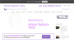 Desktop Screenshot of nelsonvets.co.uk